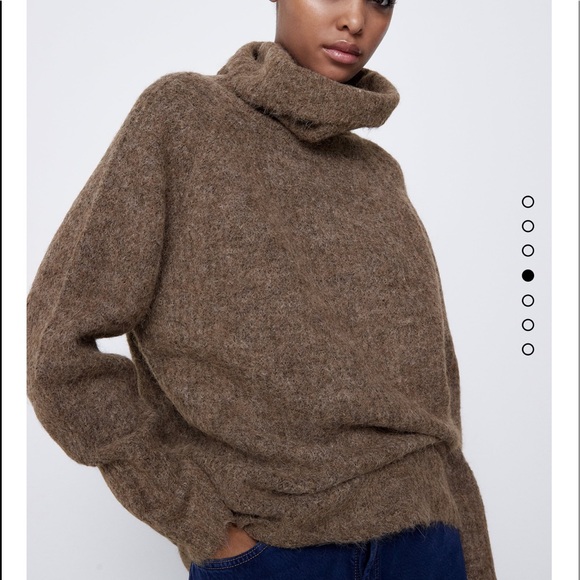 Zara Tops - Zara wool and alpaca blend sweater